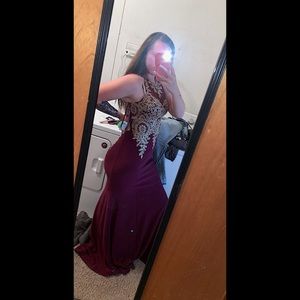 Military ball dress. Worn once. Size 10.